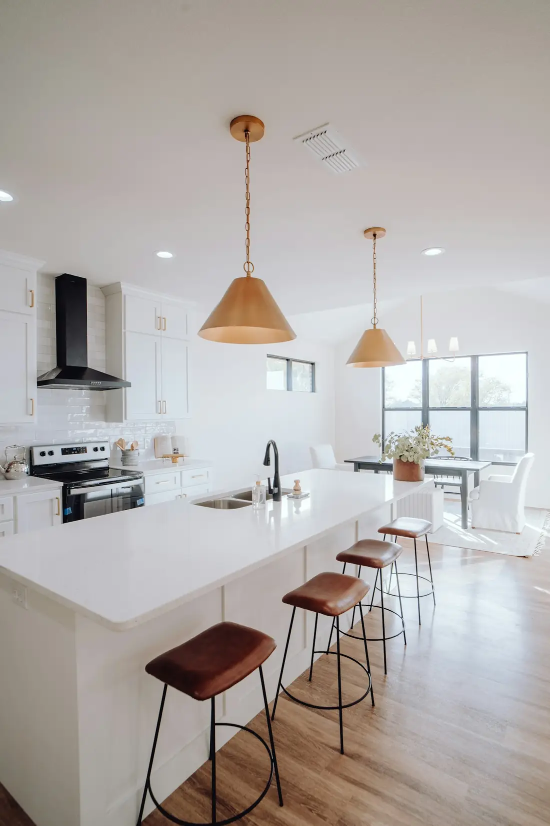Kitchen after clean